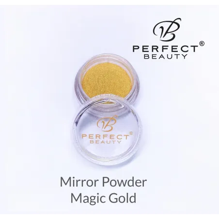 Mirror Powder Glass Effect Magic Gold 02