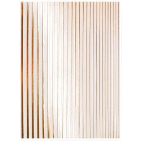Adhesive Lines Sticker Rose Gold
