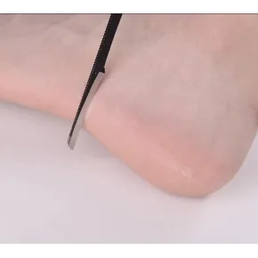 Stainless Steel Pedicure Knife Foot Care Callus Dead Skin Remover Scraper