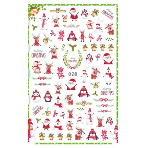 Self adhesive Christmas Stickers - 028