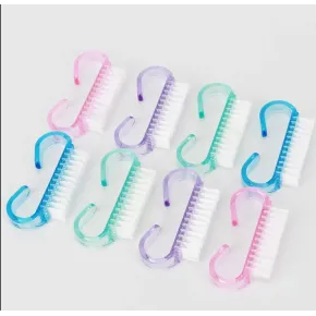 Nail Dust Brush - Small - mix colou
