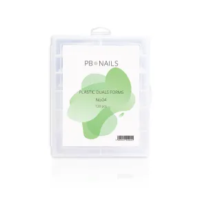 PB Nails Dual Forms 120pcs - Modern Square