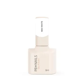 MAX WHITE Lakier hybrydowy 8ml