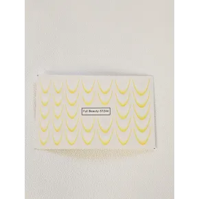 Ombre French Stickers  - YELLOW