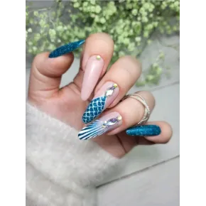 Yoshi 018 Funky Groove |  Teal Flash Effect |  AH Beauty UK