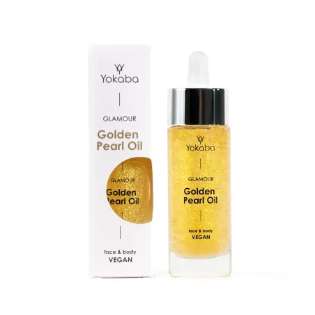 Yokaba Golden Pearl Olejek do twarzy i ciała 50 ml | Rozświetlający blask | AH Beauty