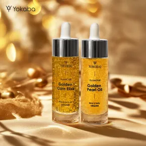 Yokaba Golden Pearl Olejek do twarzy i ciała 50 ml | Rozświetlający blask | AH Beauty