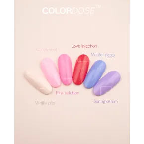 Zestaw Color Dose PB Nails - 6x8ml Lakiery Hybrydowe | AH Beauty