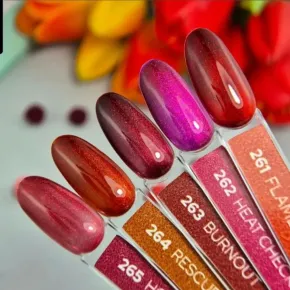 Lakiery Hybrydowe CatEye Fireline | Kolekcja w AH Beauty