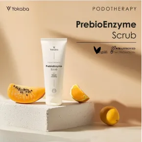 Yokaba PrebioEnzyme Scrub | Enzyme Foot Peeling | AH Beauty