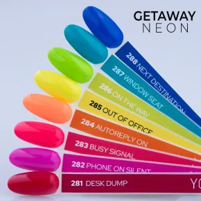 Yoshi 286 On The Way - Neon Lime Gel | AH Beauty UK