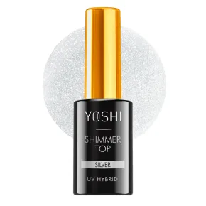 Yoshi TOP SHIMMER SILVER 10ml