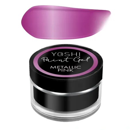 Yoshi METALLIC PAINT - PINK UV/LED Gel 5ml